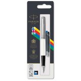 Parker Nalivno pero Jotter Originals + 2 črnilna vložka, belo sivo Cene