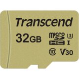 Transcend microSDHC 500S 32GB Class 10 UHS-I U3 V30 + Adapter cijene