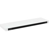  Plutajuća zidna polica visoki sjaj bijela 80x23,5x3,8 cm MDF | shoptok.hr