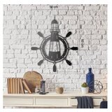 WALLXPERT Dekorativni metalni zidni dodatak Light House | Eponuda.com