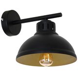  Zidna lampa SVEN 1xE27/15W/230V crna/zlatna | Eponuda.com