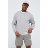 Adidas Pulover moška, siva barva | Shoptok.si