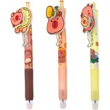  Capybara gel olovka s rotirajućim elementom, plava tinta, 14,5 cm, miks | shoptok.hr