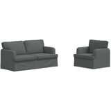 SOFA 2 pcs Tamno siva Metal | shoptok.hr