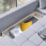 CARRYHOME sedežna garnitura, tkanina svetlo siva | Shoptok.si