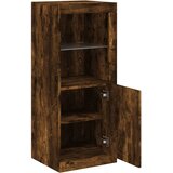  Komoda s LED svjetlima boja dimljenog hrasta 41x37x100 cm | shoptok.hr
