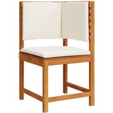  Vrtna stolica Smeđa 50 x 50 x 91cm Čvrsto drvo akacije | Eponuda.com