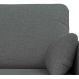 SOFA 2 pcs Tamno siva Metal | shoptok.hr