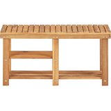 Stalak za cipele 90 x 32 x 46 cm od masivnog bagremovog drva | shoptok.hr