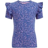 WE Fashion Majica kobalt modra / roza | Shoptok.si
