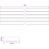  Samoljepiva brtvila za prozore Crna 8 x 2 mm 25 m EPDM pjena | shoptok.hr
