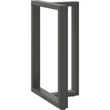vidaXL Noge barski stol T-oblika 2 kom antracit 60x35x(90-91) cm čelik | shoptok.hr