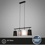 Lesnina XXXL Brilo 4027-045 - Viseći luster na sajli SHADES 4xE27/40W/230V | Eponuda.com