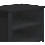 Noćni ormarići 2 kom crni 40 x 30 x 40 cm od konstruiranog drva | Eponuda.com