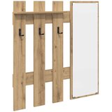  Vješalica za kapute na zidu Umjetnički hrast 100 x 10 x 100 cm | shoptok.hr