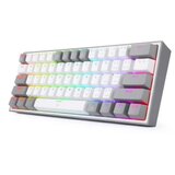 Redragon Mehanicka Gaming Tastatura Fizz Pro K616 RGB Wireless White Grey | Eponuda.ba