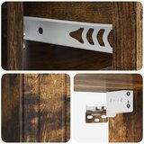  Stenski nočni omarici 2 pcs Dimljen hrast 33 x 34,5 x 24 cm, (5000209531) | Shoptok.si