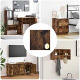  Ljepljiva Pokrivač za Vijake 12 pcs Dimljeni hrast | shoptok.hr