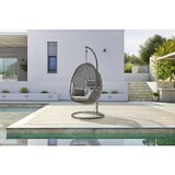 Bessagi Garden Viseč Sedež Marcella, Siva, Jeklo | Shoptok.si