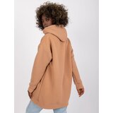RUE PARIS Sweatshirt-RV-BL-7487.66-camel | Shoptok.si