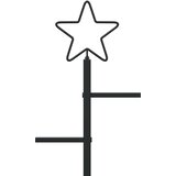 Metalno božićno drvce sa stalkom KUOPIO Čelik | shoptok.hr