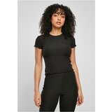 UC Curvy Ladies Short Rib Tee black | Shoptok.si