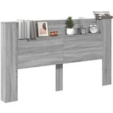  Vzglavje Siva Sonoma 180 x 16,5 x 103,5 cm Konstruiran les, (5000108790) | Shoptok.si