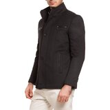 Dewberry K7126 MEN'S COAT-PATTERNED ANTHRACITE-5 | shoptok.hr