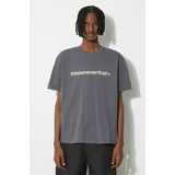 thisisneverthat Majica kratkih rukava T-Logo Tee za muškarce, boja: siva, s tiskom, TN240TTSST01