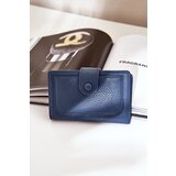  Ladies Wallet Made Of Eco Leather Dark Blue Isamille Cijene