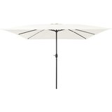  Vrtni suncobran Pijesak 295 x 295 x 245 cm Poliester i čelik | shoptok.hr