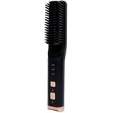 INF USB polnilni brezžični kodralnik in ravnalnik las 2-v-1 z nastavljivo temperaturo Black, (5000139401) | Shoptok.si