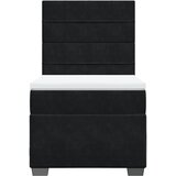  Box spring krevet s madracem crni 90x190 cm baršunasti | shoptok.hr