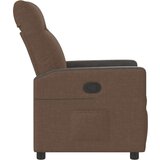  Naslonjač od tkanine smeđi | shoptok.hr