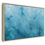  Slika - Japanese pond 60x40 U prirodnom drvenom okviru | shoptok.hr