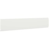 vidaXL Robniki za trato 10 kosov Bela 20x103 cm Hladno valjano jeklo | Shoptok.si