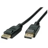 DisplayPort kabel DisplayPort vtič 2 m črna 11.44.5811 8K UHD, zaščiten, TPE plašč, brez halogena DisplayPort kabel, (20419077)