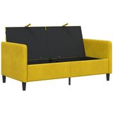 SOFA s pohranom Žuta 152 x 78 x 87 cm Poliester | shoptok.hr