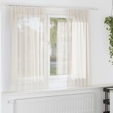 vidaXL Voile zavjese s gornjim jezičcima 2 kom krem | shoptok.hr