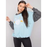 FANCY Sweatshirt-FA-BL-6932.22P-light blue | Shoptok.si