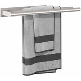  Držač za ručnike Srebrno 40 x 9 x 4 cm Nehrđajući čelik | shoptok.hr
