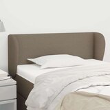  Vzglavje z ušesi taupe 83x23x78/88 cm blago, (20794553) Cene