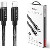 Yesido - Podatkovni kabel (CA-56) - Type-C na Lightning, 18W, 2.4A, 1.2m - crni | shoptok.hr