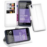 Cadorabo Ohišje, združljivo z HTC Desire 816 v snežno bela - Zaščitni ovitek z magnetnim zapiranjem, stoječo funkcijo in režo za kartice, (20550677) | Shoptok.si