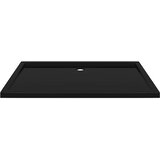  Pravokutna tuš-kada ABS crna 70 x 120 cm | shoptok.hr