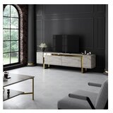 Hanah home tv polica yildiz travertine gold