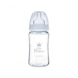 Canpol Royal Baby Easy Start Anti-Colic Bottle Little Prince 3m+ bočica za bebe 240 ml za djecu | shoptok.hr