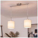 Brilagi LED luster na sajli NUBILA 2xE27/60W/230V krem | Eponuda.com