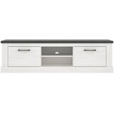 Premium Living Tv-element Montreal, Bela, Barva Pinije | Shoptok.si