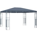  Sjenica s LED svjetlosnim trakama 400 x 300 cm antracit | shoptok.hr